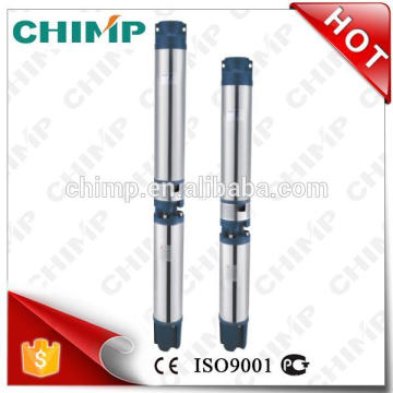 CHIMP excellent quality 45m3/h big flow 6SR series 6" 15kW 6SR4509-15 iron outlet deep well submersible pump